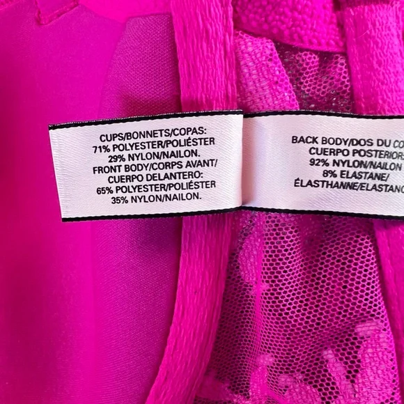 NWOT Rare Victoria’s Secret Dream Angels Long Line Demi Bra